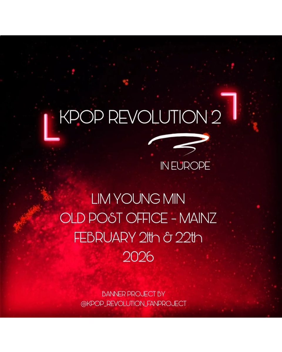 Perfect_ym1225's tweet photo. KPOP REVOLUTION2 
IN EUROPE MAINZ 
FEBRUARY 2Ith &amp; 22th 2026
❤️❤️❤️
https://t.co/BpeVgFS65g

#kpop #kpop_revolution #kpop_Germany_mainz #kpoprevolution2026 #Germany 
#임영민 #LIMYOUNGMIN #イムヨンミン #林煐岷  #อิมยองมิน https://t.co/LBeASIXh0W