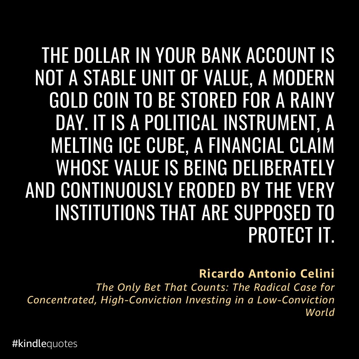 Ricardo Celini | The Only Bet That Counts tweet media