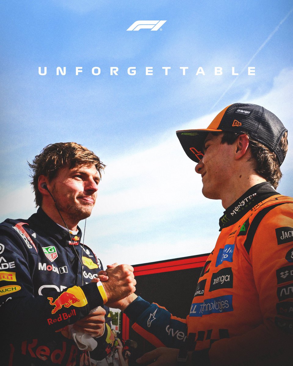 An epic title fight deserves more than one hero. Verstappen and Piastri delivered magic all season long, and let’s not forget the incredible battles and heart from every single driver on the grid. What a way to close 2025. Thank you for the memories! 🏆