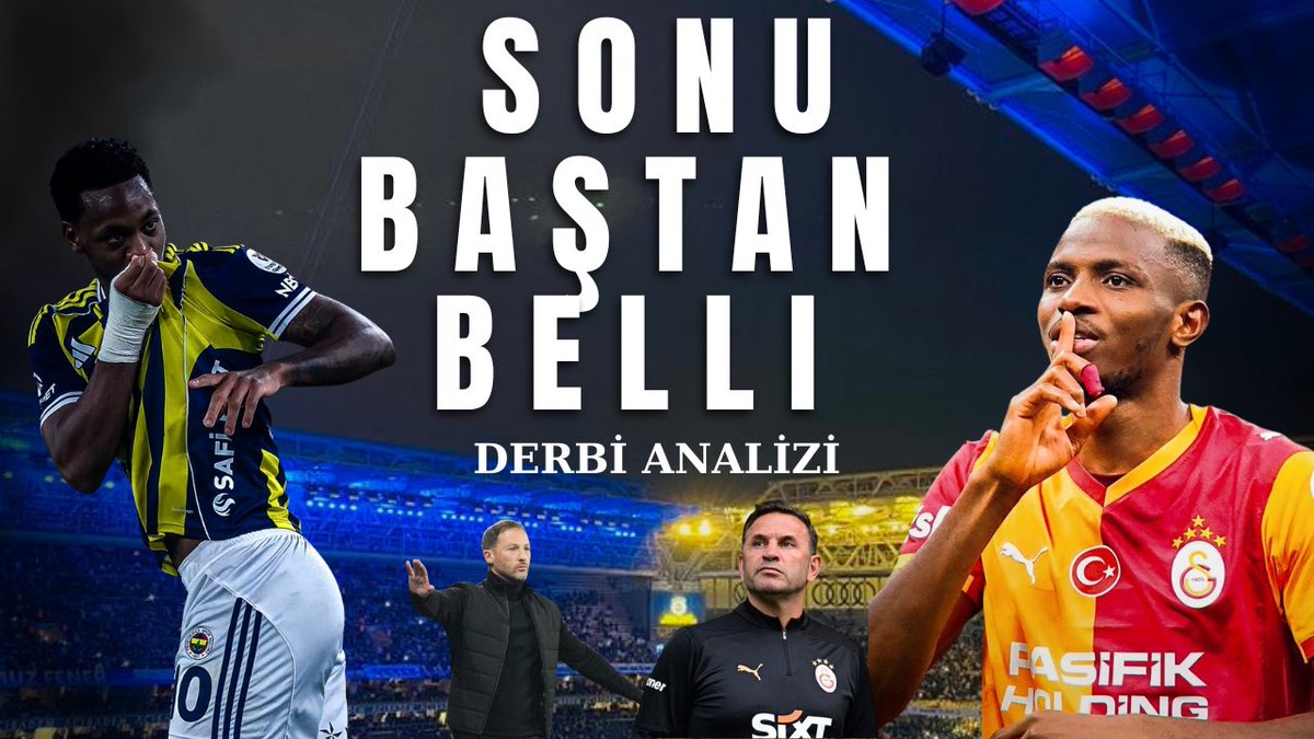 FENERBAHÇE-GALATASARAY MAÇINDA GÖZDEN KAÇAN GERÇEK !

youtu.be/S6ET3bsnbp8?si…