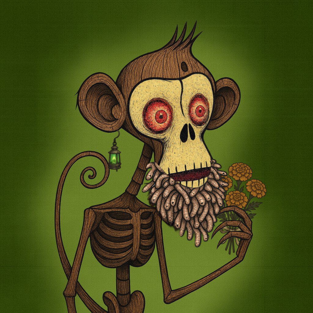 🌐 NFT Mint
Bearded Ape Society Immortal Apes
🏷 Immortal Apes #473
🟢 Background: Moss green - 9.2%
🟢 Body: Wooden - 5.4%
🟢 Face: Bloodshot - 9.4%
🟢 Beard: Worm - 3.5%
🟢 Handheld: Marigold - 4.2%
🟢 Earring: Lantern - 10.1%
🙂 OPMarket
☕️ XRP Cafe

xrp.cafe/nft/00081388FF…