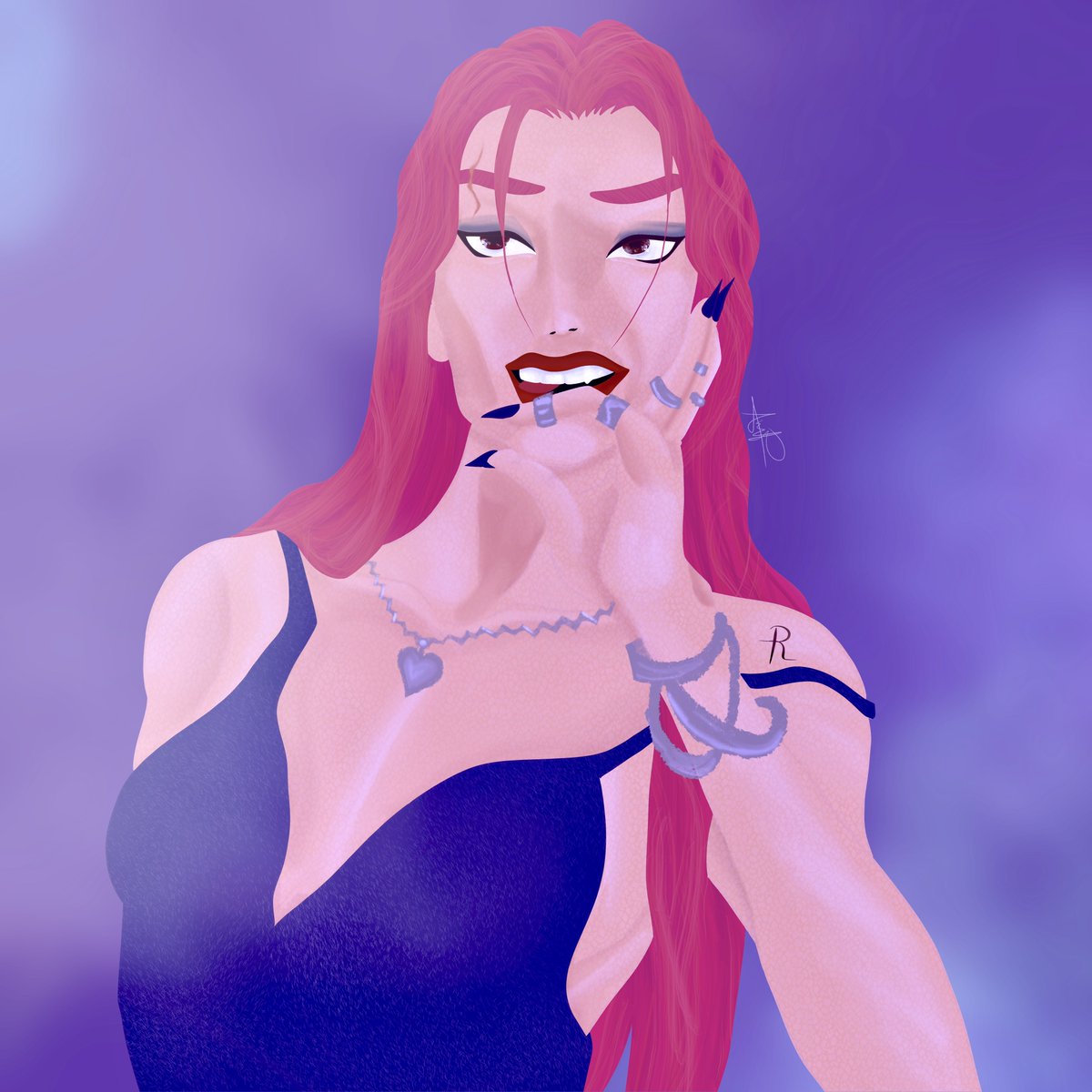 raginbi03's tweet photo. Oh noo GTC Mira got into a car accident 😔 JINGLE JINGLE OHH NOOOO SHE HAS A NEW COOL EYEBROW SCAR JINGLE JINGLE  😏

#mira #KPOPDEMONHUNTERS #Polytrix #gtc https://t.co/2th7M4y4Nk