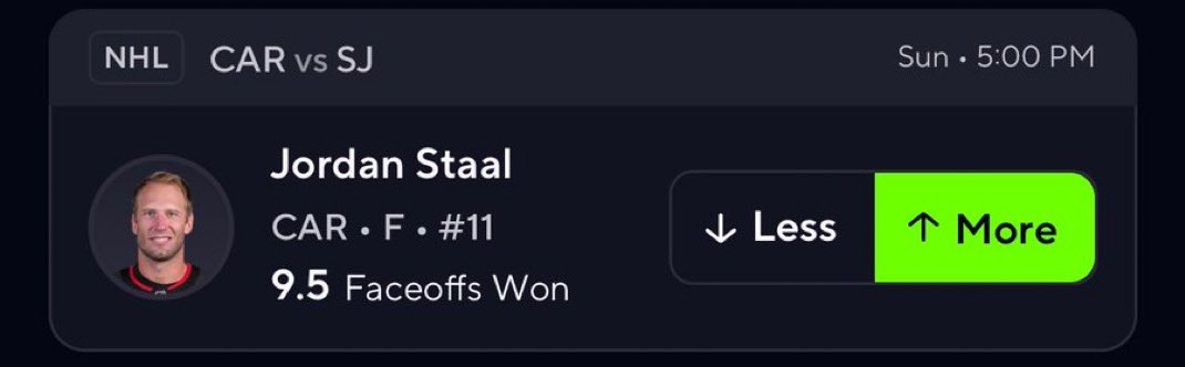 PicksStitch's tweet photo. Jordan Staal Over 9.5 Faceoffs Won 🎄🔥
Volume + matchup = value.
Santa loves this spot tonight.

#SantaPicks #NHLProps #FaceoffsWon #JordanStaal #NHLPicks #SportsBettingDiscord #HockeyProps #BettingCommunity #ValuePlays #PuckTalk https://t.co/etrB4BDvnI