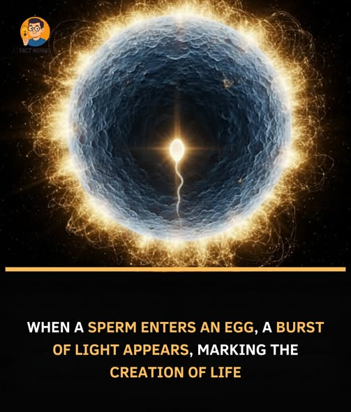 ImtiazMadmood's tweet photo. Scientists have captured one of the most extraordinary moments in biology: the exact instant fertilization occurs. And it’s marked by a breathtaking microscopic phenomenon known as the “zinc spark.”
This dazzling flash of light happens the moment a sperm successfully meets an egg. 

The egg releases millions of zinc ions in a sudden burst, creating a shimmer so brief it can only be seen with powerful microscopes. First observed in mouse eggs, researchers later confirmed the same phenomenon in human eggs, proving that this tiny sparkle is a universal signal of life beginning.

Beyond its beauty, the zinc spark is a critical scientific discovery. It serves as a reliable indicator that fertilization has truly succeeded, giving embryologists and fertility specialists a new tool to understand and monitor conception.

What makes this so remarkable is that life, at its very start, can be witnessed as a literal flash of light. It’s a rare and awe-inspiring glimpse into the moment a new human life begins a microscopic celebration of creation that reminds us how delicate, precise, and extraordinary the processes of life truly are.

In a single, fleeting shimmer, science has captured one of nature’s most profound miracles