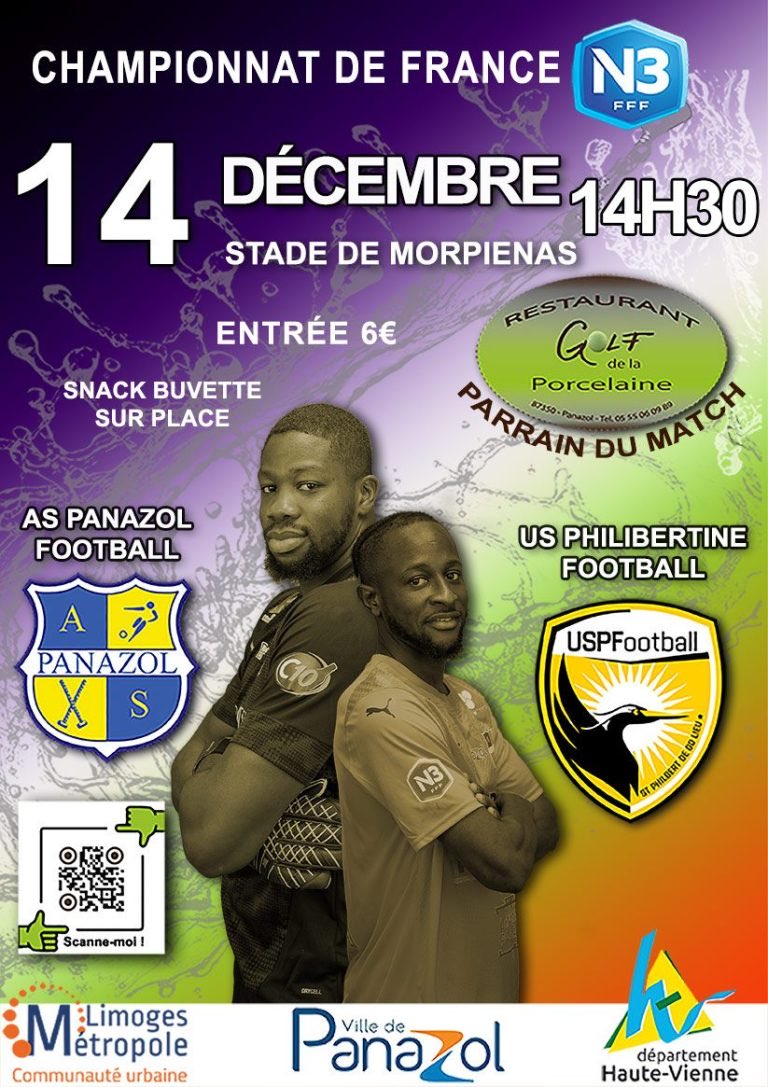 Tous au stade de Morpiénas pour le dernier rendez-vous de l’année…