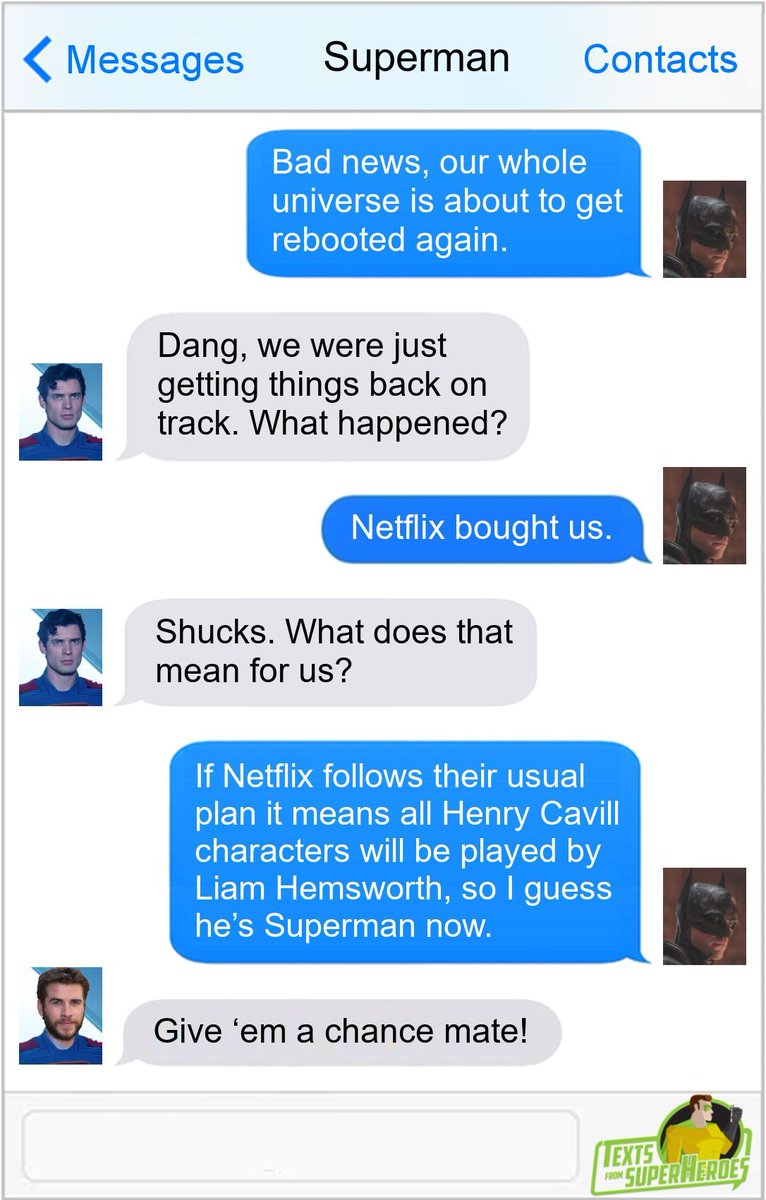 From Superheroes tweet media