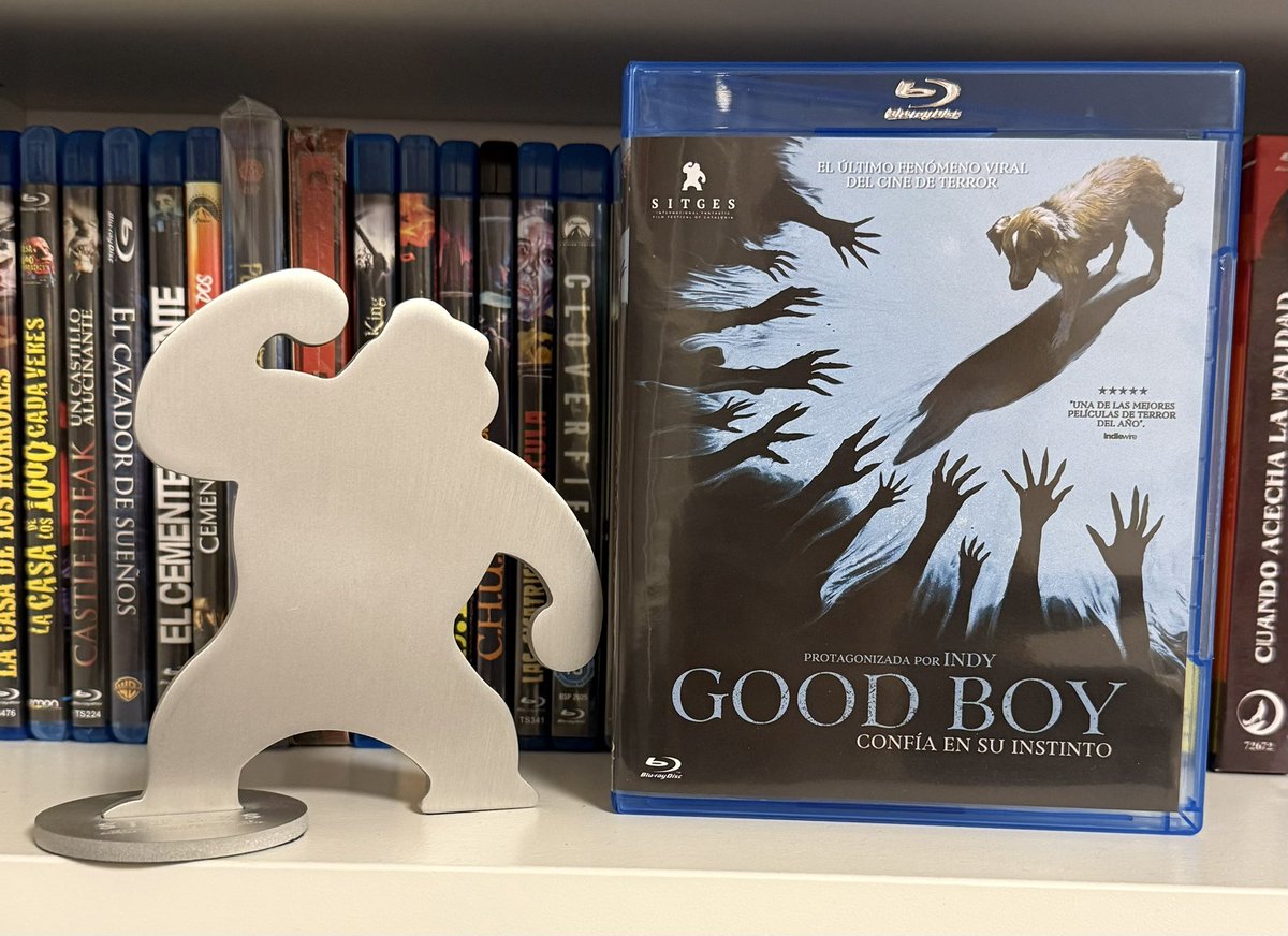 Pues ya hemos podido quitarnos la espinita de no haber podido ver “Good boy” en el pasado Festival de Sitges. Todo un fenómeno viral y una propuesta muy muy interesante que se pasa en un suspiro (72min de peli).
Blu-ray de Resen en colaboración con Filmin a un precio cojonudo.