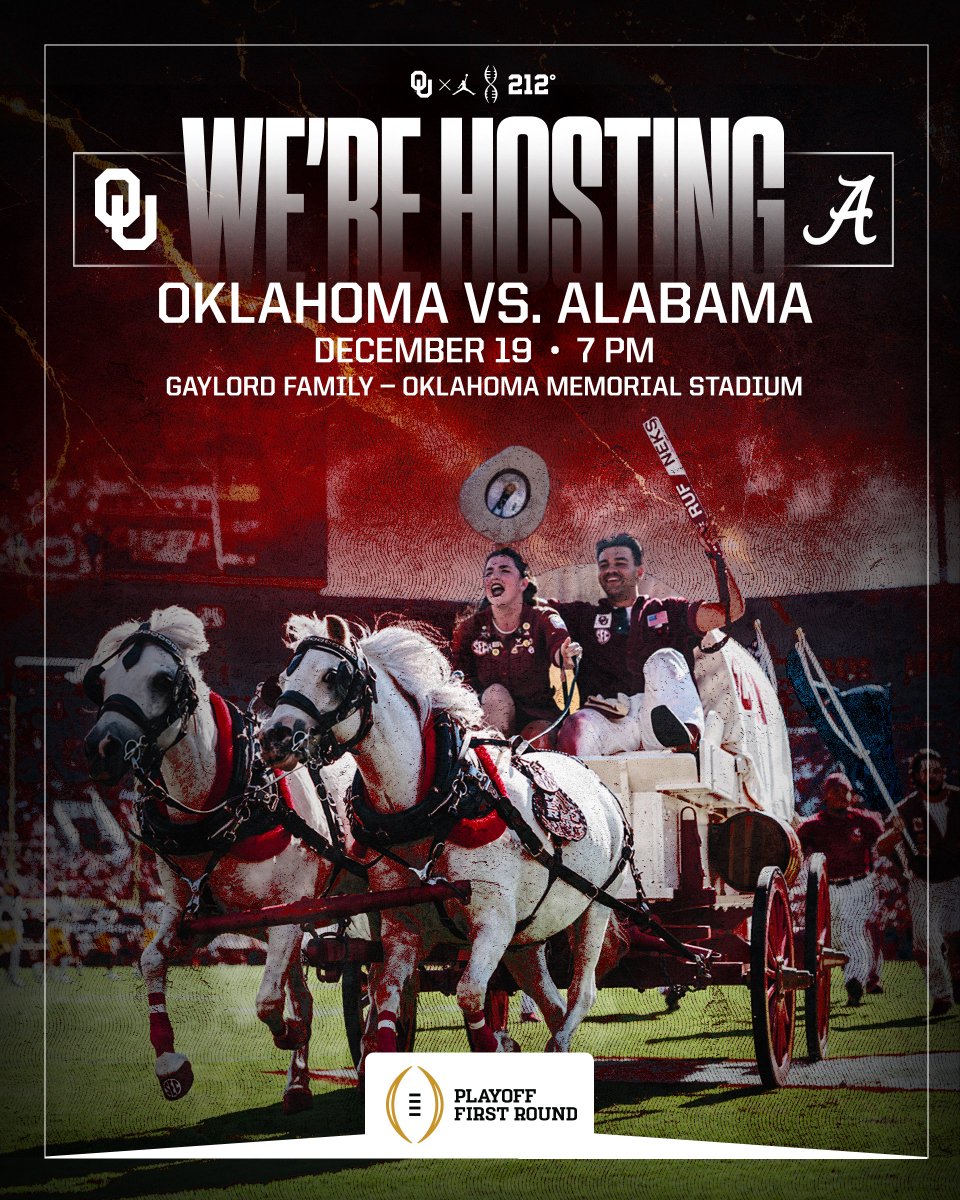 Party at The Palace‼️

#BoomerSooner | <a href="/OU_Football/">Oklahoma Football</a>