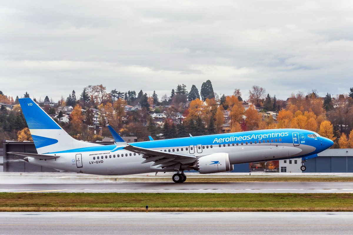 Congrats, <a href="/Aerolineas_AR/">Aerolíneas Argentinas</a>, on 75 years connecting the world!

From the 707 and 747, to the delivery of your first 737 MAX in 2017 – a historic milestone as you became the first Latin American carrier to fly it – we're committed to your success. #Aerolíneas75Años