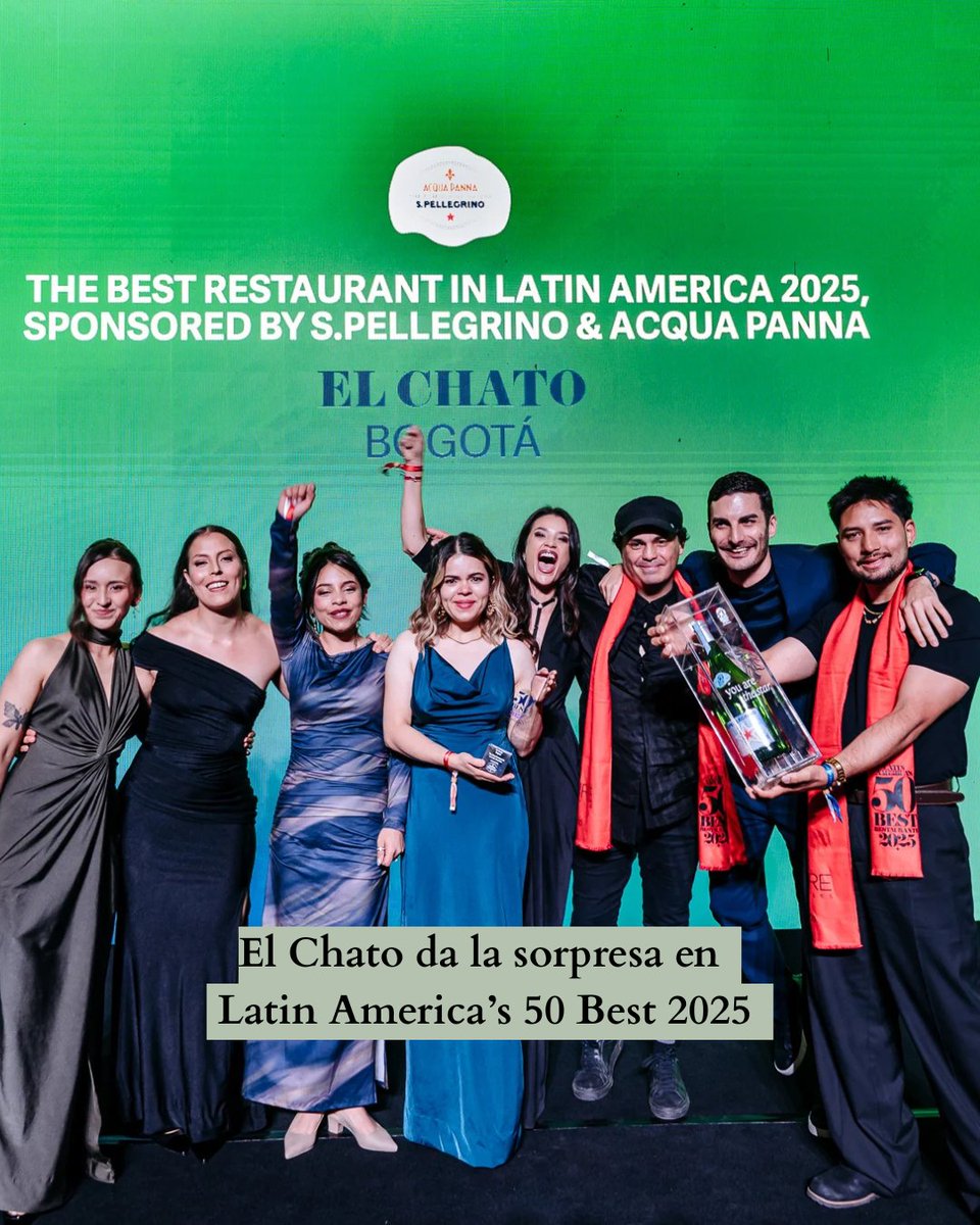 El Chato, de Bogotá, ganador (no esperado) de Latin America’s 50 Best Restaurants f.mtr.cool/mlupfoutrb
#SomosCanibales #NosAlimentamosDeHistorias