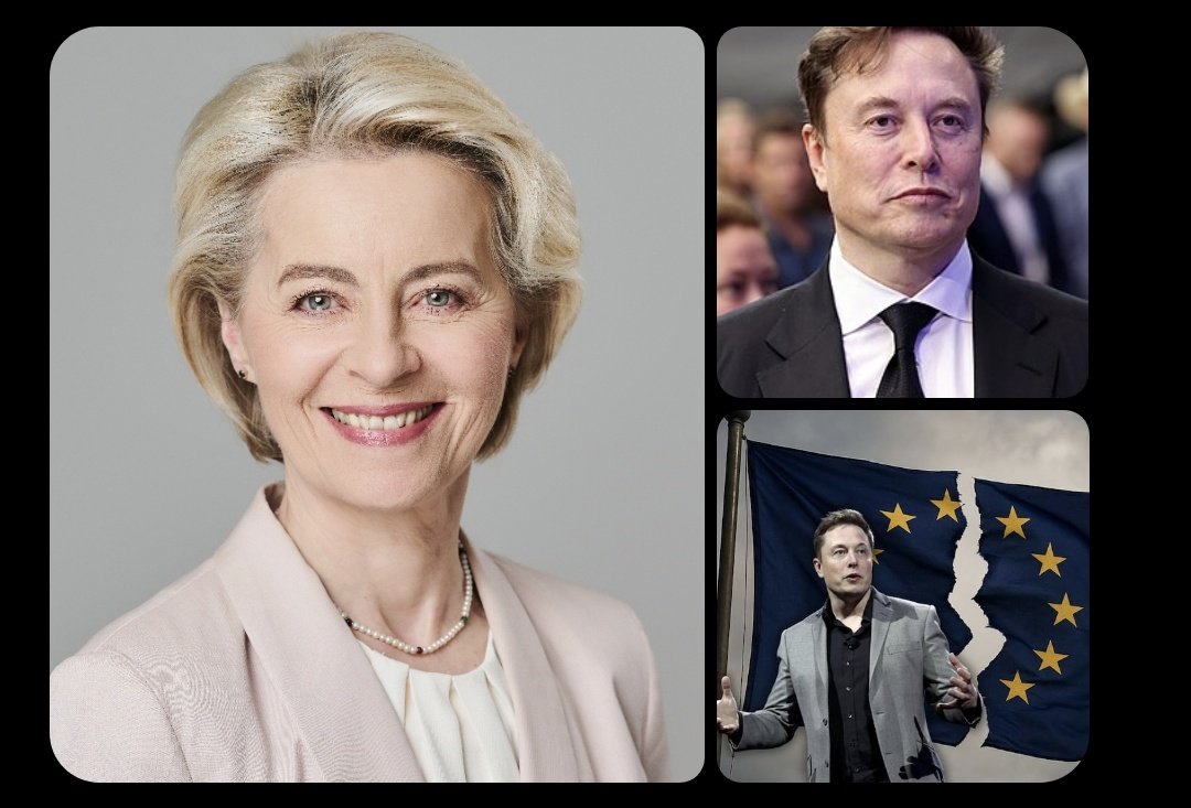 🚨 La UE multa a X con 120 MILLONES por el uso del distintivo azul. Musk señala que la UE se ha convertido en un PELIGRO, y ejerce mecanismos de CONTROL de DISCURSO sobre plataformas que no restringen líneas narrativas que no gustan a Bruselas.