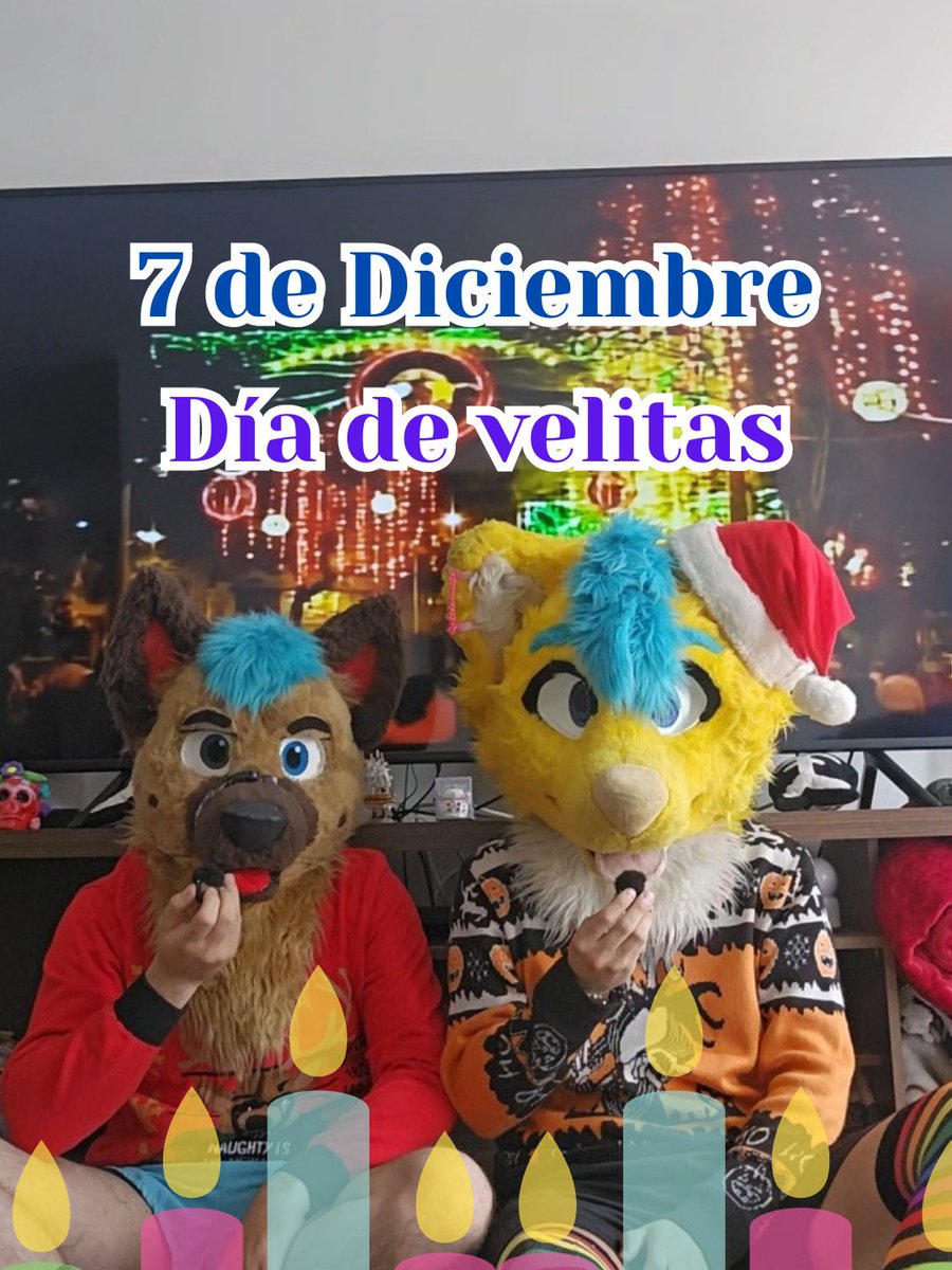 sacrisfurry's tweet photo. Día de velitas, 7 de Diciembre, Colombia 🇨🇴
Con @KhzRoni 🐶
TikTok: https://t.co/M0O6nnQB8O
YouTube: https://t.co/2axLielJzc
#diadevelitas #candleday #colombia https://t.co/area34zD2H