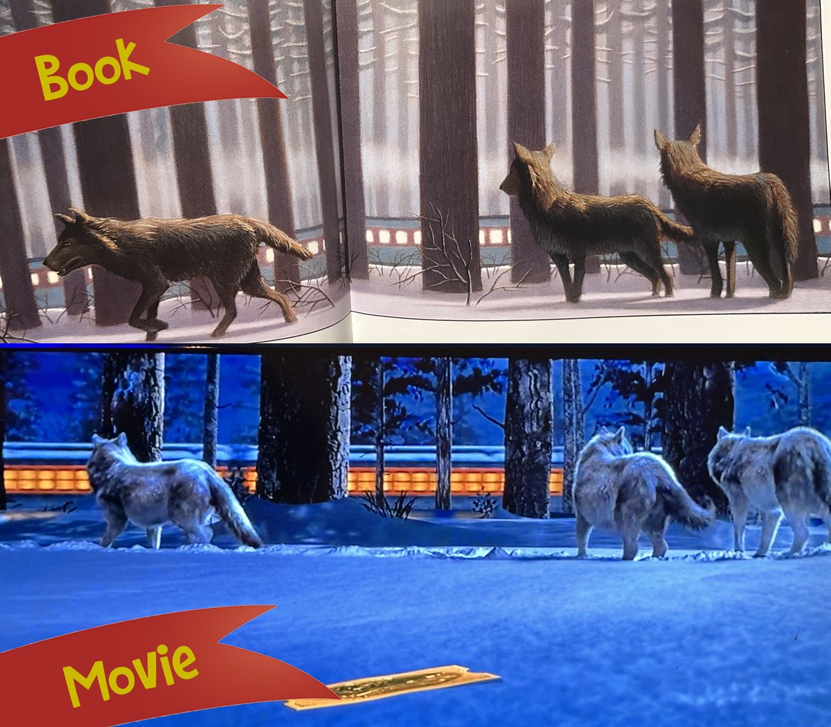 ARoseberg's tweet photo. The Polar Express is a great book /movie. It mirrors Allsburg’s original illustrations—next time you watch it, try reading along with the book. 
#ChildrensBooks #ChristmasBooks #PolarExpress #ReadersOfInstagram #KidsLit #BookLovers #PictureBooks #HolidayReads #FamilyTraditions https://t.co/tMLiHzy9Ky