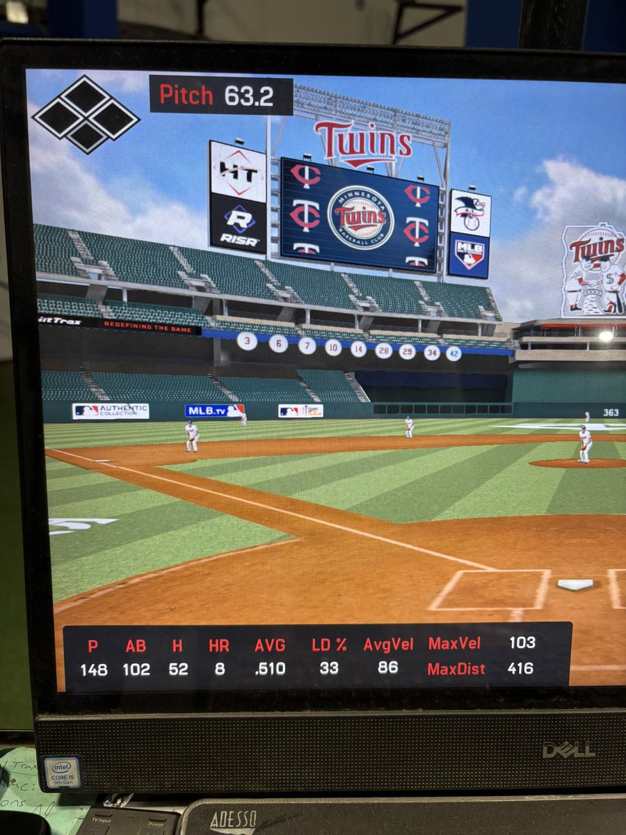 PMPHitting_Todd's tweet image. 2027 Sutton Dvorak focusing on his coil today… 103 EV and max distance of 416 ft 💪🏻 @Sutton0924