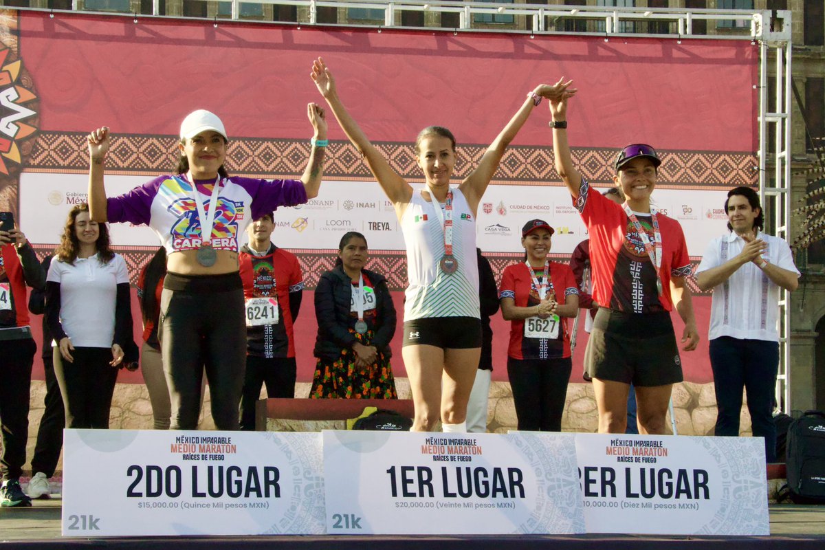 Ellos escriben sus nombres en la historia de Mexico Imparable: Raíces de Fuego 🏅🔥

¡Muchas felicidades a cada uno por este logro! 👏🏻🇲🇽