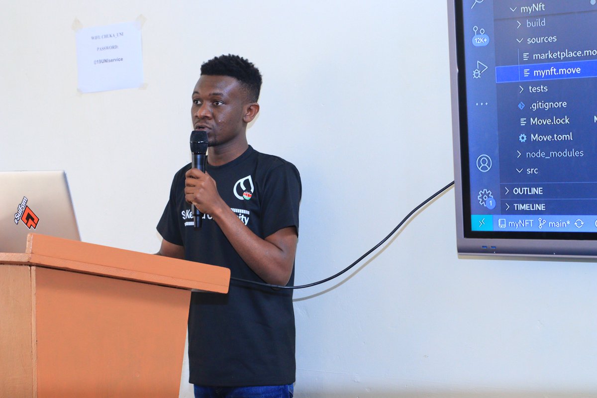 m_midzii's tweet photo. Just wrapped an incredible 2-day Sui workshop at Chuka University!🚀
Covered Move programming, smart contracts, and Walrus storage integration, participants shipped full dApps in just 2 days.
The energy and enthusiasm from everyone was incredible.  #SUIatCHUKA https://t.co/O58yIweIJP