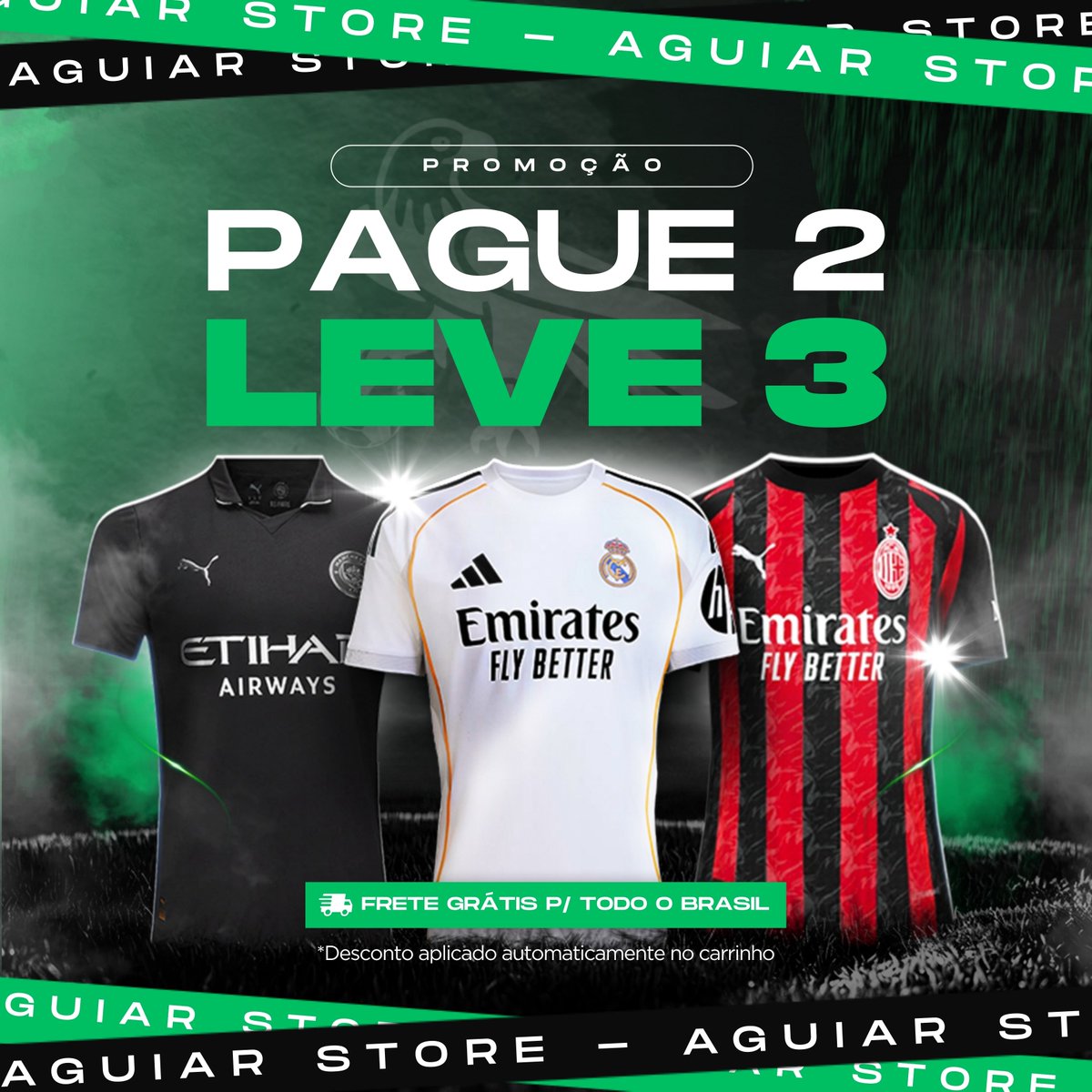 aguiarstore_br's tweet photo. 🔥 PAGUE 2, LEVE 3! 🔥

É isso mesmo que você leu! Na compra de dois mantos, o terceiro é por nossa conta.

🌐 Não perca tempo, corre pro nosso site: https://t.co/PMA1s3dTl7 https://t.co/u0moNAbyM1