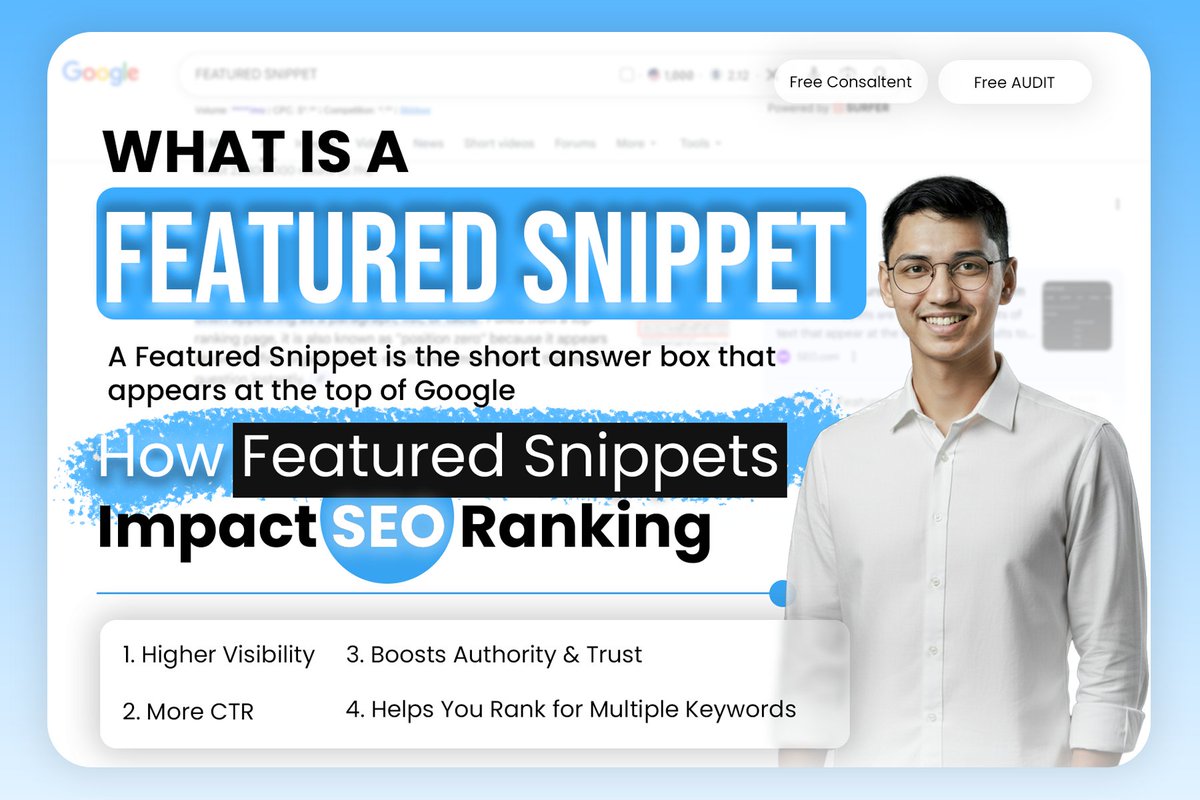 orrgodatta's tweet image. Why Featured Snippet Is Important for SEO &amp;amp; AEO Ranking

#FeaturedSnippet #PositionZero #SEO #AEO #GoogleRanking #OrganicTraffic #orrgodatta