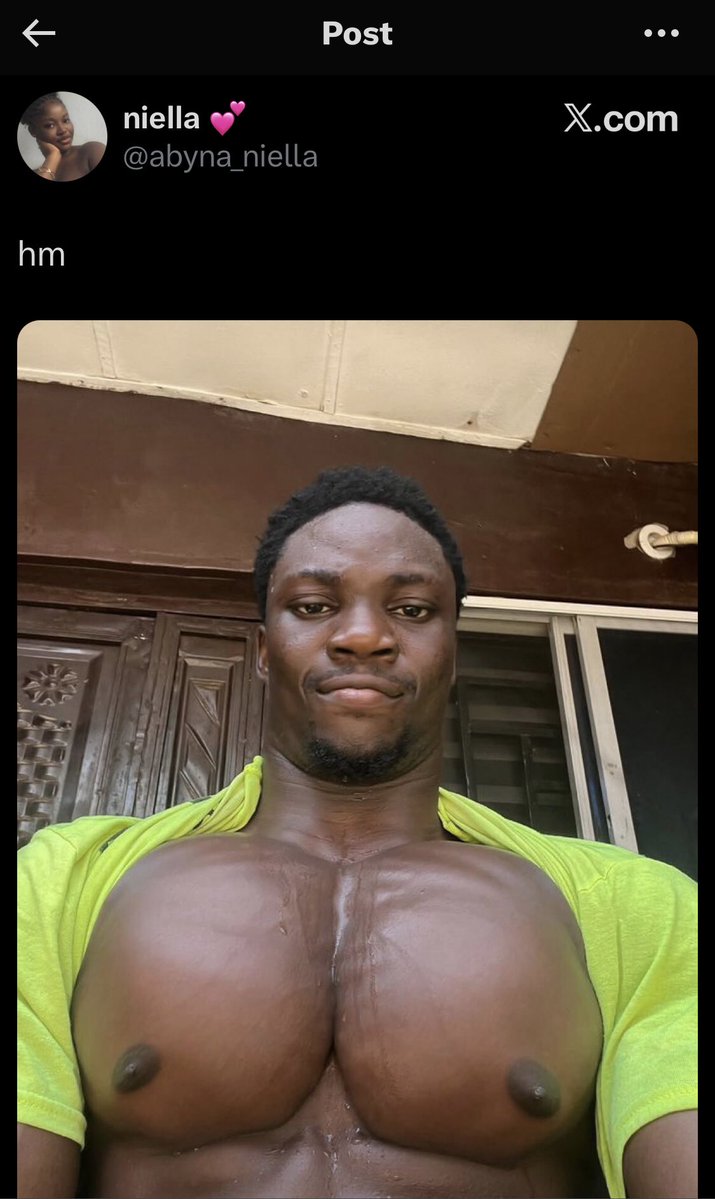 After connecting the dots macho man dey behind the account 😭😭