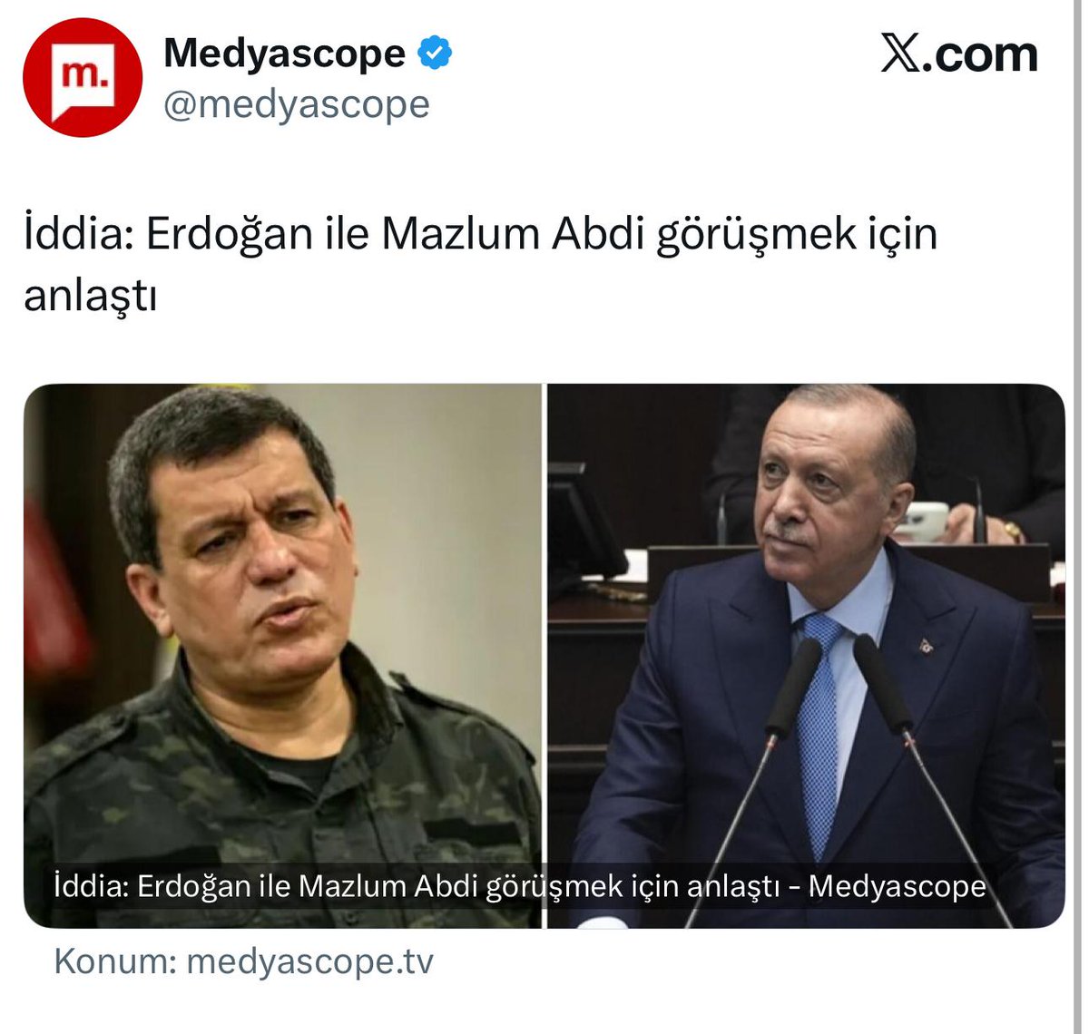 İBB soruşturmasında ismi yer alan, fondaş Ruşen Çakır’ın Medyascope üzerinden devreye soktuğu psikolojik harekatı, Burhanettin Duran Hoca bozdu…
x.com/burhanduran/st…