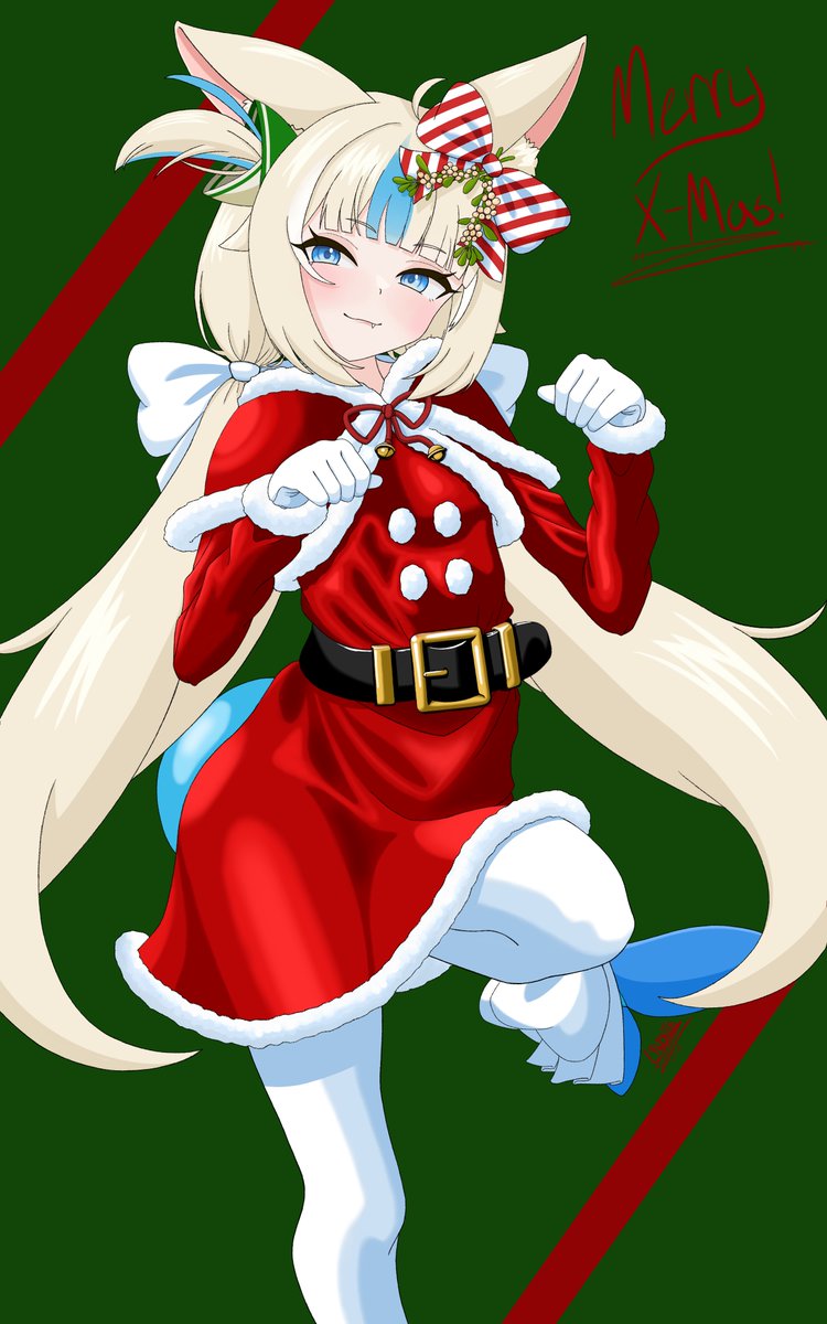 Just a cute Christmas fish.
 #sabart