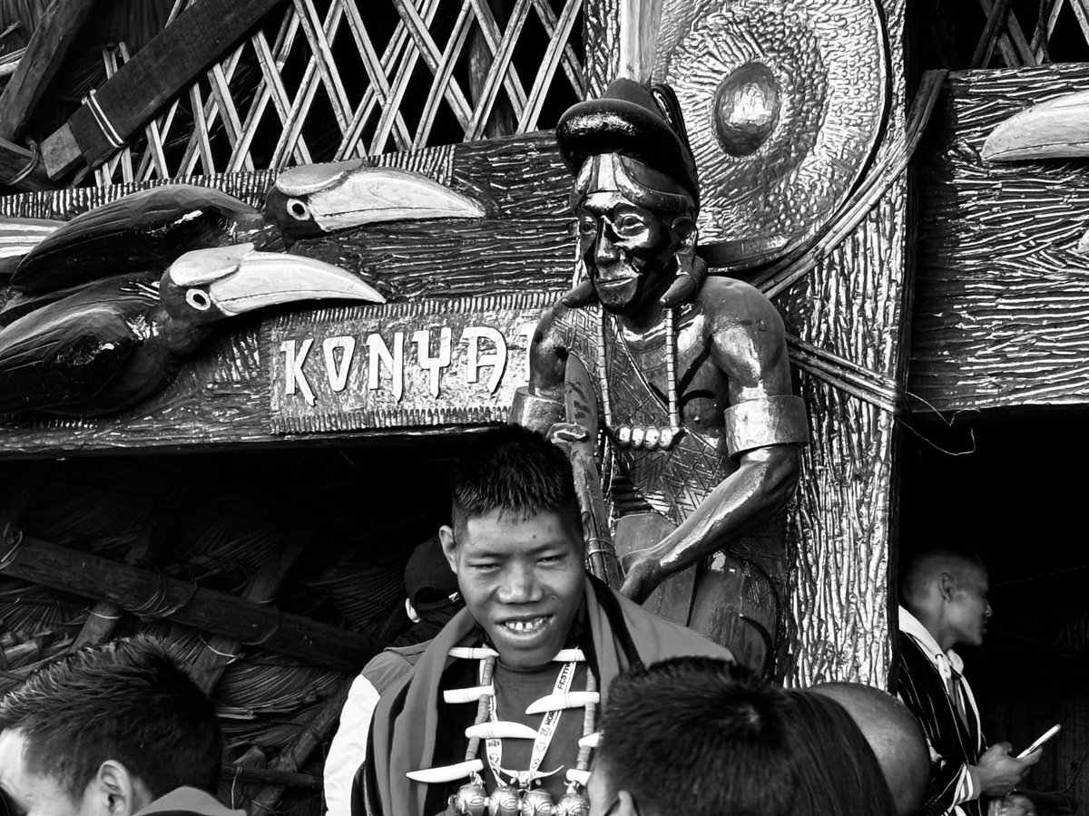 mayanksj's tweet photo. Hornbill 2025…… @AlongImna @tourismdeptgon cultural hues in an amazing way…… https://t.co/E4jFw9RBWO