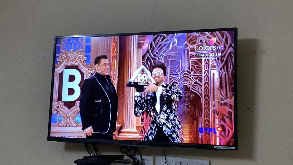 SumitRDutt's tweet photo. Many many congratulations to you @iamgauravkhanna for winning big boss https://t.co/kYiDKtK37n