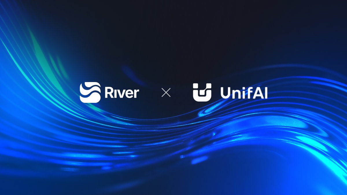 River x <a href="/UnifaiNetwork/">UnifAI Network</a> 업데이트 🤝
@RiverFinance 와 <a href="/UnifaiNetwork/">UnifAI Network</a> 의 협업은 DeFi 환경에서 자동화와 효율성을 한 단계 끌어올리는 중요한 전환점으로 평가됩니다.
<a href="/River4fun/">River4FUN 🐝</a>

🔍 UnifAI가 구축한 AI Agent 인프라를 통해 사용자는 전략 탐색, 데이터 분석, 실행 및 최적화를 직접 수행하지
