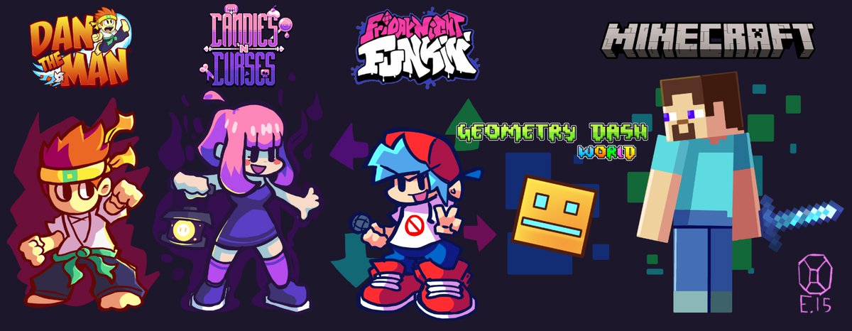 x.com/Ema15TheArtist…

The thing didnt won in the poll i made lol

The Games in my phone
#dantheman #candiesncurses #fridaynightfunkin #GeometryDash #Minecraft #artwork #fanart