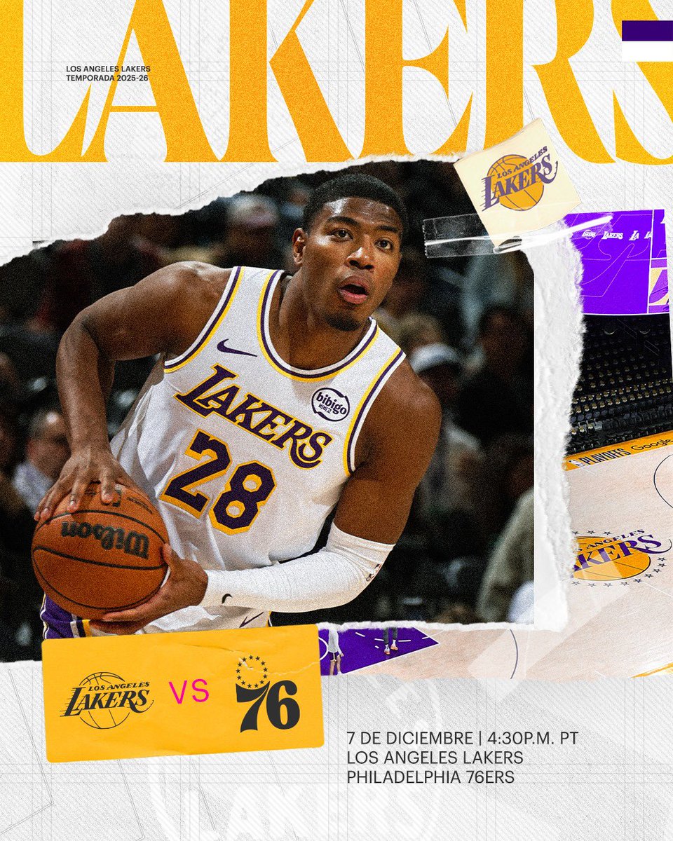 ¡Hoy jugamos!

📍: Philadelphia 
⏰: 4:30 PM PT