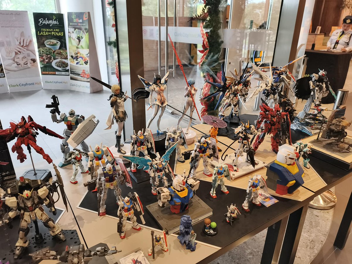 gunplaphotos's tweet photo. Year-end gathering at SM Clark was proudly featured by Admin Boogey.
Congratulations to the Pampanga Gundam Community for a successful and well-organized event.
Cheers to the team for closing the year strong!
📷: JV A Bogzz
#gundam #pinoy #SMClark #Pampanga https://t.co/UUTcR4Kgmh