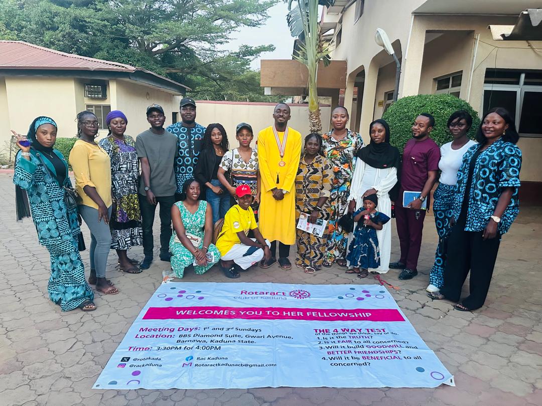 Rotakada's tweet image. Let's fellowship.
Let's serve humanity in style. 
Together is beautiful. 
#Fellowship
#Rotaract 
@Rotary @rotaract @rotaractd9127ng