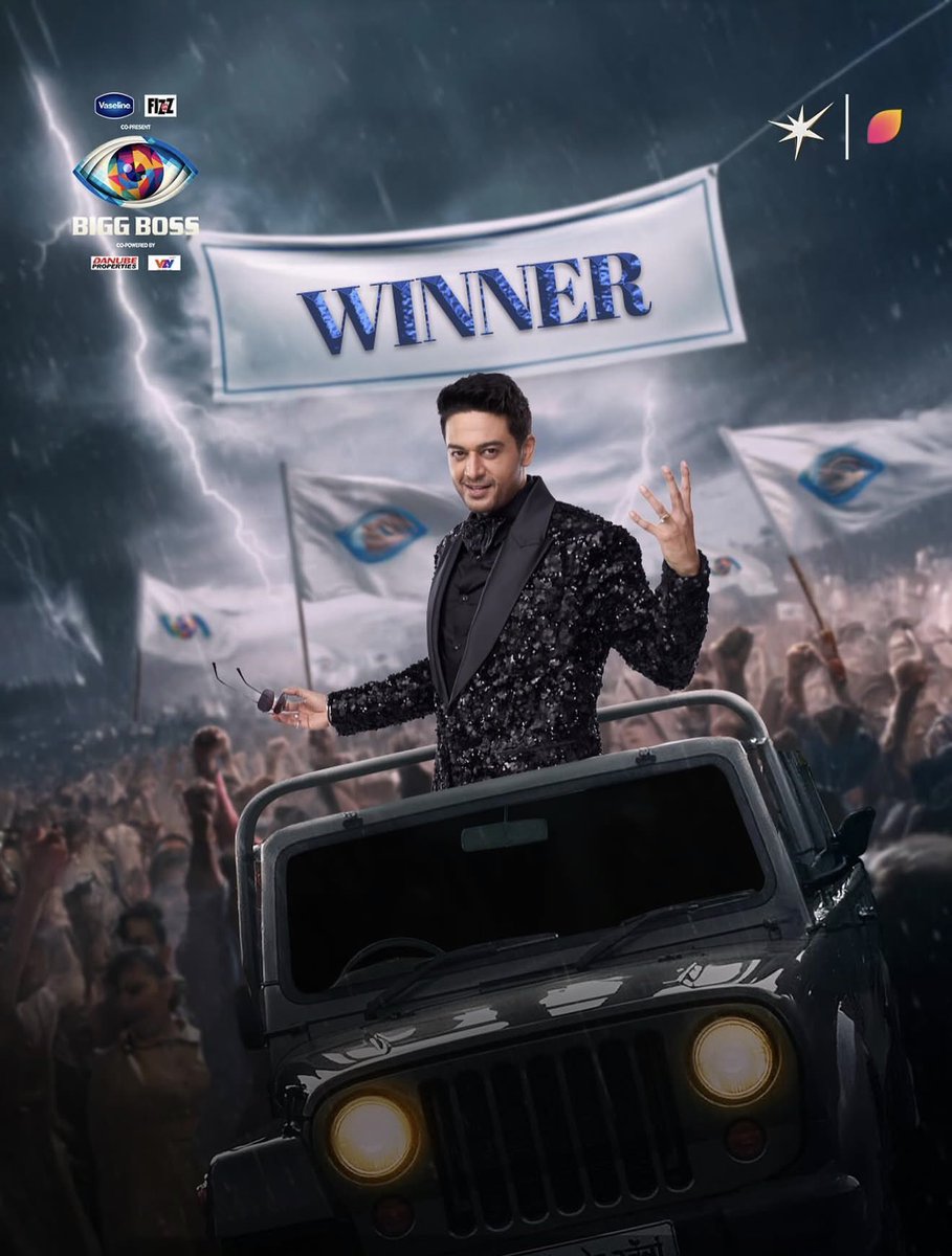 Big win, bold vibe. Congrats Gaurav bhai! 🔥 
#GauravKhanna𓃵 #BigBoss19