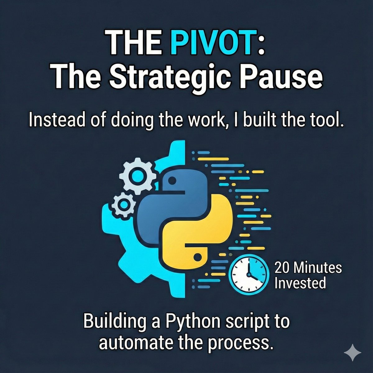 mhdervis's tweet image. The Pivot: I spent 20 mins writing a simple Python script instead.

Features: 
✅ Auto-resumes on failure 
✅ Skips existing files 
✅ Runs silently in background