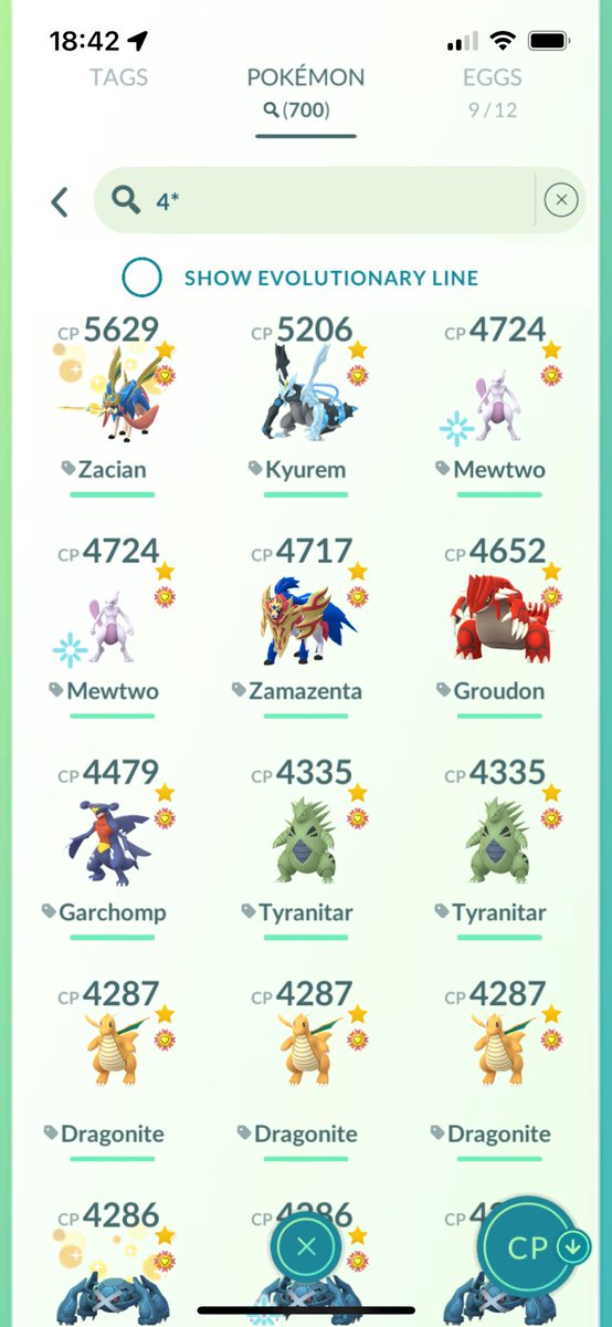 700 Perfect Pokemon 💯😊
Couple of new Dex over the weekend 
#PokemonGO