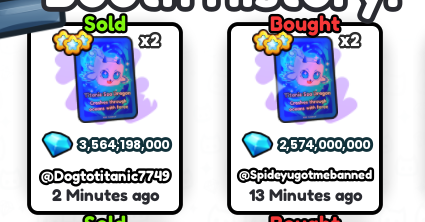flames27158's tweet photo. #ps99 #petsim #ps99trades yessssssssss the profit im so happy rn https://t.co/omnyQTaAwy