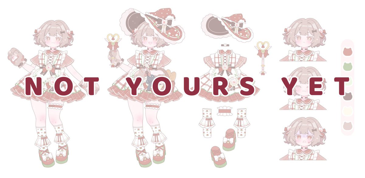 BellieDuck's tweet photo. Chara sheet included 🍓✨ https://t.co/LVFyZLBMNl