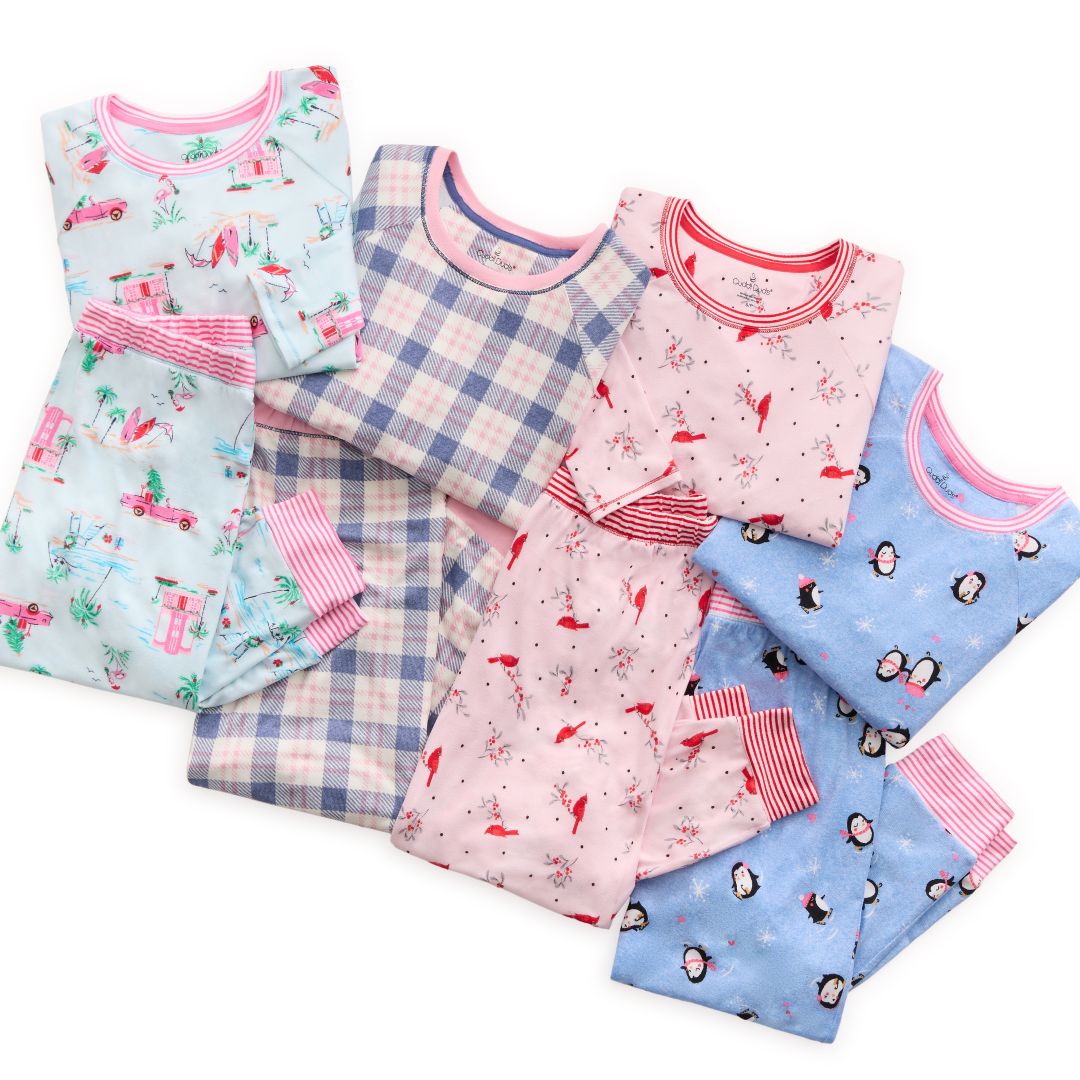 Score a surefire gift for the loved one who wants to hibernate all winter ❄️

PJs make a great gift, in any print 🎁

Treat them (&amp; you) to the coziest sleepwear during our GIFT MORE, SAVE MORE event thru 12/14🛍️ bit.ly/CuddlSleep

#pajamas #giftsforher #HolidayShopping