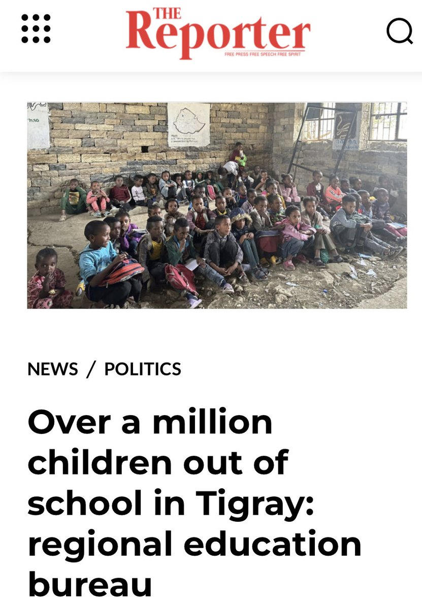 7.
Tigray is under genocide. Children starve, schools burned, women raped. <a href="/UNHumanRights/">UN Human Rights</a> <a href="/UN_HRC/">UN Human Rights Council</a> — act NOW. #NameItGenocide #TruthForTigray