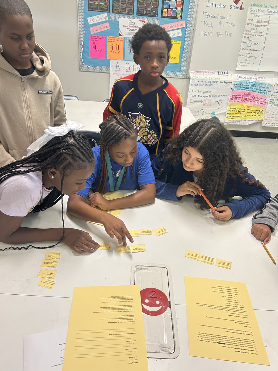 Our 6th grade ELA students were fully engaged today, rotating through hands-on stations to prep for FAST PM2! 📚✨ Shout-out to our awesome Olsen students for bringing their best focus and energy.
“Learning sticks when students don’t just hear it — they experience it.”