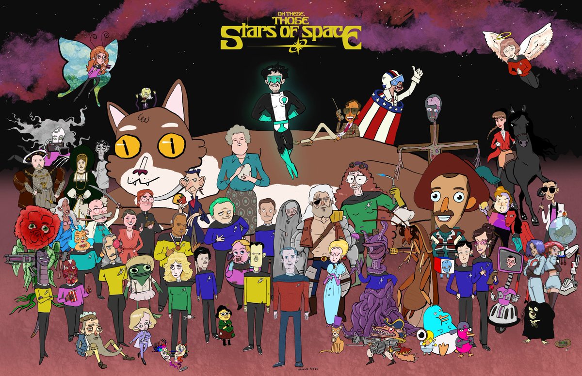 Oh These, Those Stars of Space tweet media