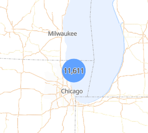 why are there 11,611 barq users in chicago rn wtf