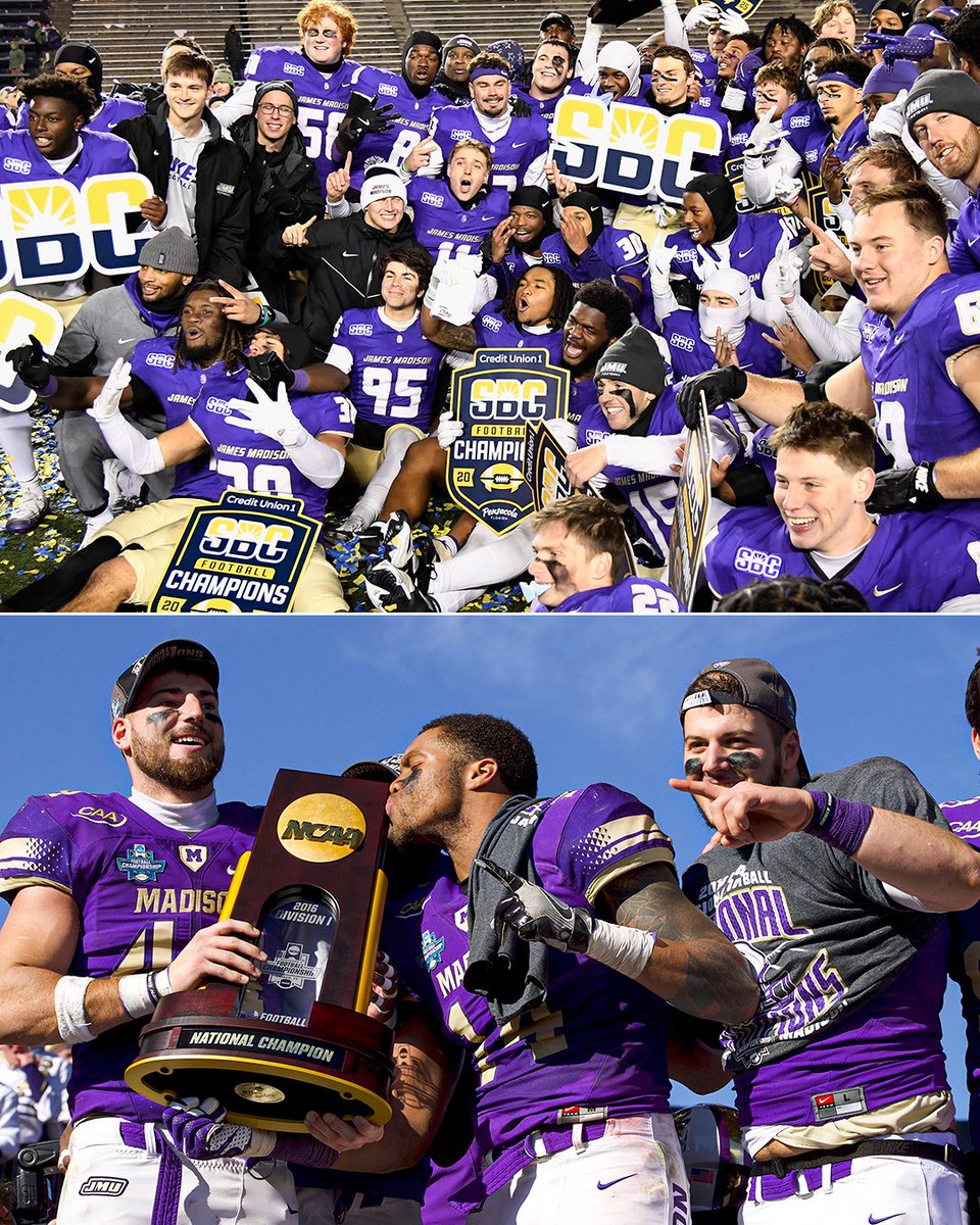 SportsCenter's tweet image. .@JMUFootball in the last 10 years 📈

▪️ 2016 FCS national champions
▪️ 2017 &amp;amp; 2019 FCS runner-ups
▪️ Joined FBS in 2022
▪️ Earned spot in 2025 CFP