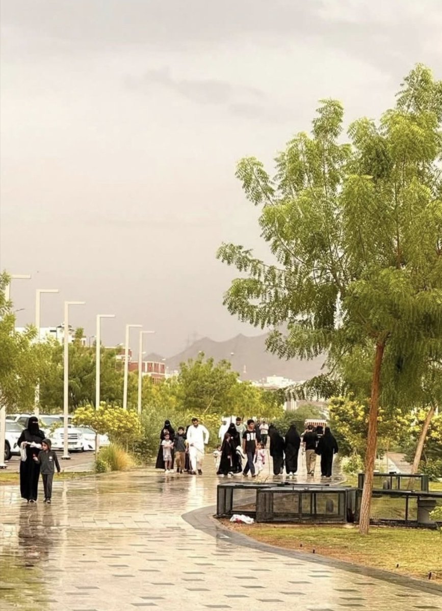 #امطار_المدينه
بفضل من الله.. أمطار غزيرة وأجواء جميلة وأمن وأمان واستقرار، وستر وعفاف وحشمة..
الله..🤲 لا يغير علينا، ويزيدنا من فضله ومن نعيمه، ويديم علينا نعمة الأمن والأمان.
#السعوديه #المدينه_المنوره