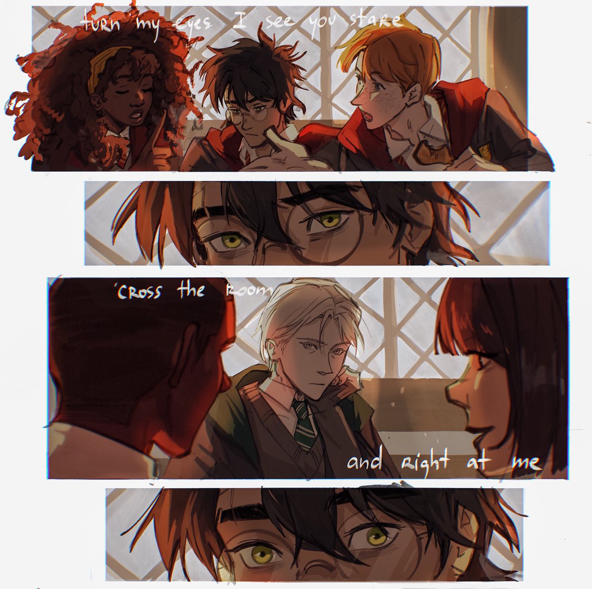 chance with you #drarry #hpdm #art 
