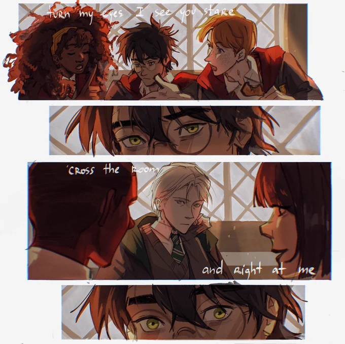 chance with you #drarry #hpdm #art 