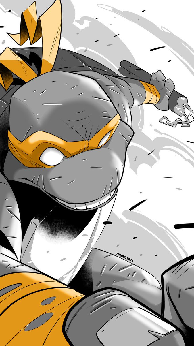Which is your favorite TMNT? And why is it Mikey?
<a href="/IDWPublishing/">IDW Publishing</a> 

#TMNT #IDW #comics #comicbookartis