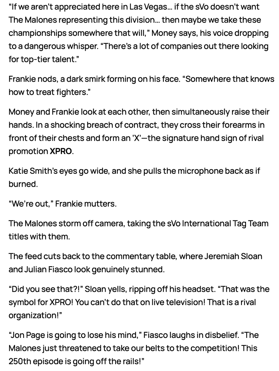 International Tag Team Champions The Malones were ready to shake things up on sVo Showdown 250 earlier this evening, only on the <a href="/theSVNetwork/">Sanctioned Violence Network</a> cc:<a href="/xprowrestle/">xpro</a>