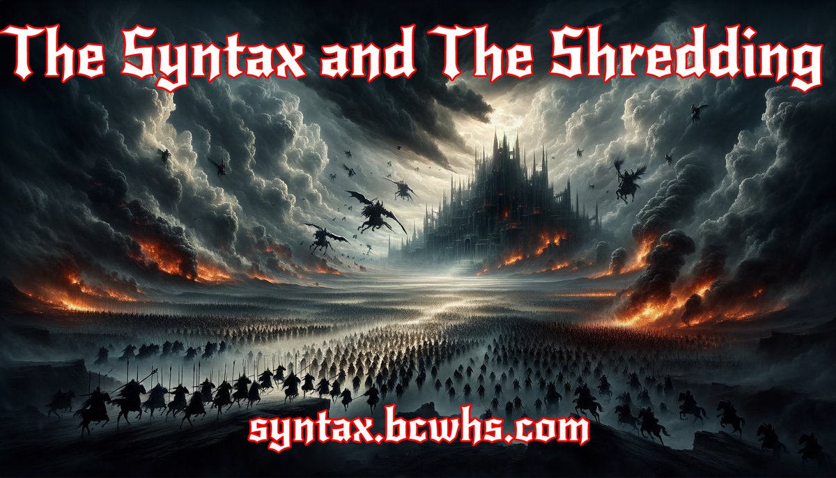 BCWHSecurity's tweet image. The Syntax and The Shredding Podcast: Season One
Season 1 highlights include ColdFusion and Mitre ATT&amp;amp;CK while listening to Opeth and Falconer.
 
syntax.blackcatwhitehatsecurity.com/?season=1#Synt…
 
#Syntax #Shredding #Podcast #Video #Music