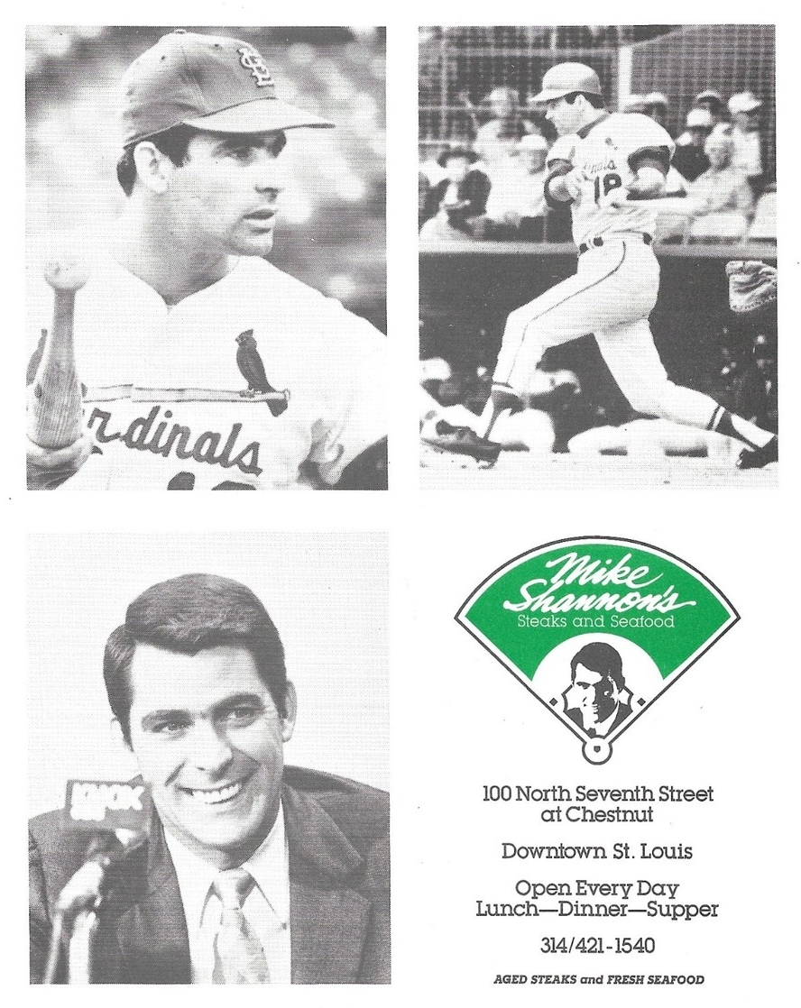 "Live at Shannon's" on KMOX was appointment radio!

#STLCards